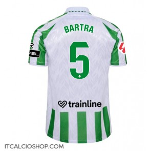 Real Betis Marc Bartra #5 Prima Maglia 2024-25 Manica Corta